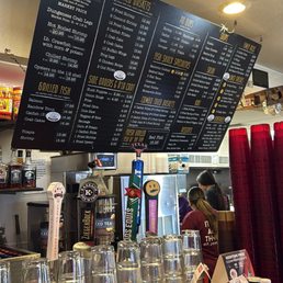 Menu board