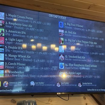 Raquette River Brewing - Your list. I thought the double IPA was delicious as was the The American IPA. My wife ended up getting the raspberry sour. - Breweries Near Me - Tupper Lake, New York Raquette River Brewing - Your list. I thought the double IPA was delicious as was the The American IPA. My wife ended up getting the raspberry sour. - Breweries Near Me - Tupper Lake, New York