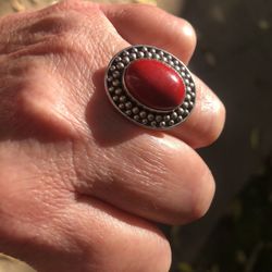 Freddys Antiques & Estate Jewlery - Red coral.