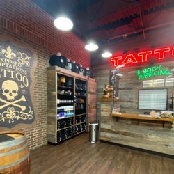Exposed Temptations Tattoo - New location interior.