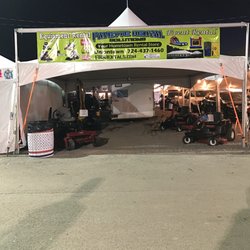 Fayette Rental Solutions - FRS booth at the Fayette country fair