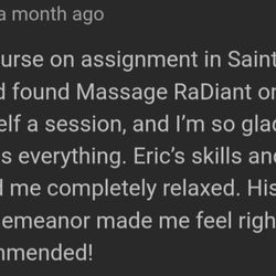 Massage RaDiant