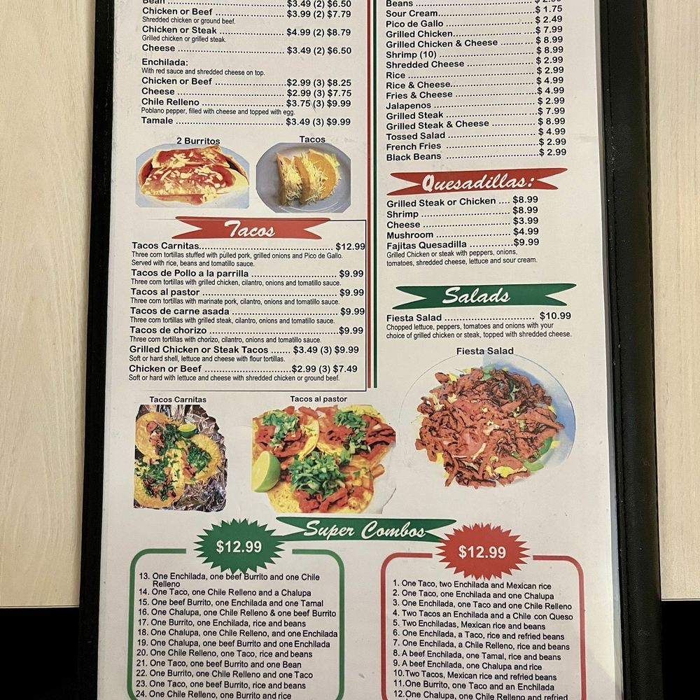 El Patron - 2024 menu - Mexican Near Me - Bluefield, West Virginia