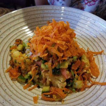 Juju - Crispy chickpea chaat - Tapas/Small Plates Near Me - Durham, North Carolina Juju - Crispy chickpea chaat - Tapas/Small Plates Near Me - Durham, North Carolina