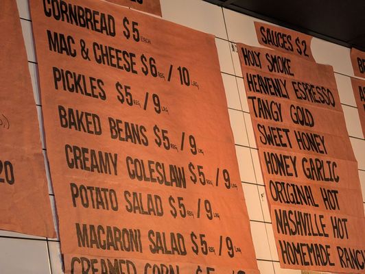 Menu photo 4 Holy Smoke Thornhill, ON