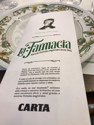 Menu photo 3 La Farmacia Madrid, M