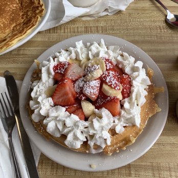 Original Pancake House - Strawberry Waffle - Breakfast & Brunch Near Me - Buffalo, New York