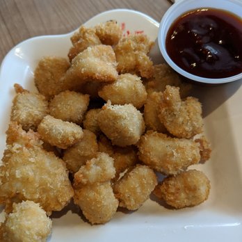 Hey Noodles - Popcorn Chicken with a sweet and sour sauce - Noodles Near Me - Mississauga, Ontario