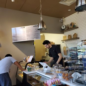 Tortoni Caffe - Counter with lots of options of snacks - Coffee & Tea Near Me - Sherman Oaks, California