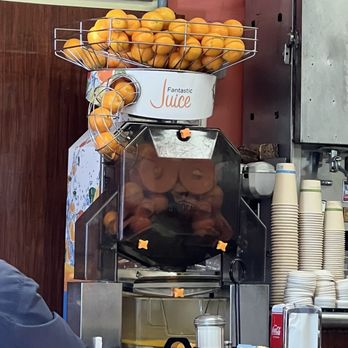 Ole's Waffle Shop - Our waiter made the orange juice in front of us in this machine - Diners Near Me - Alameda, California Ole's Waffle Shop - Our waiter made the orange juice in front of us in this machine - Diners Near Me - Alameda, California
