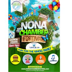 Nona Mortgage, LLC - Please join Nona Mortgage, LLC at the Lake Nona Regional Festival Saturday March 10th, 10am to 4pm. We will be hosting a booth with games