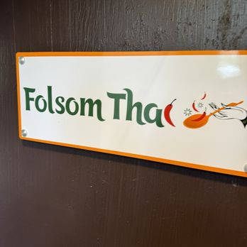 Folsom Thai - Sign to welcome you - Thai Near Me - Boulder, Colorado