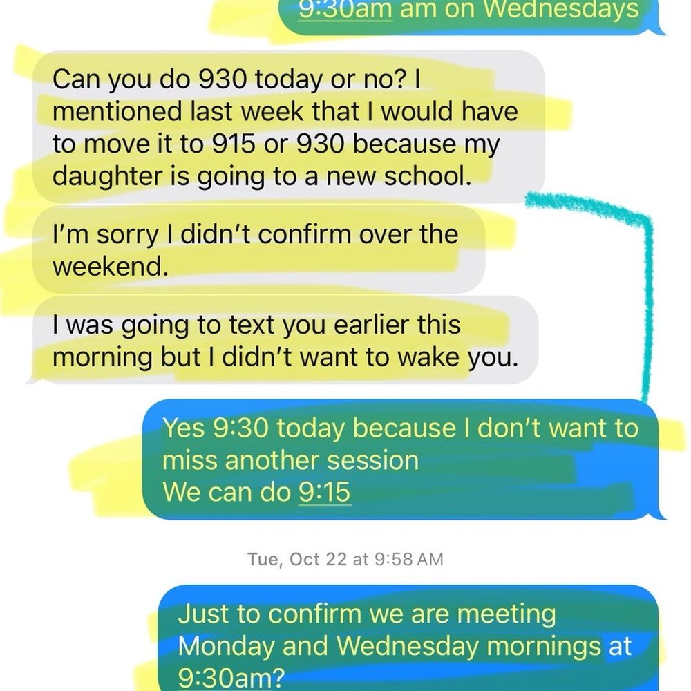 Happy Minds Tutoring - Proof of chronic cancellations - Private Tutors Near Me Happy Minds Tutoring - Proof of chronic cancellations - Private Tutors Near Me