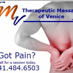Therapeutic Massage of Venice - Visit our website and facebook pages for more on our specials and coupons.