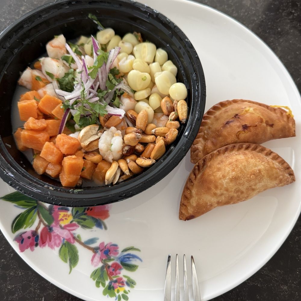 Inka Wasi - Shrimp Ceviche and Chicken empanadas. - Chinese Near Me - McAllen, Texas