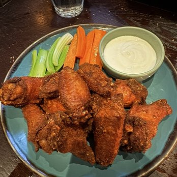 Linen Hall - Cajun Dry Rub Wings - Bars Near Me - New York, New York Linen Hall - Cajun Dry Rub Wings - Bars Near Me - New York, New York