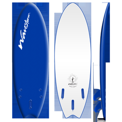 Wavestorm 5'6" Swallow Tail Fish Surfboard