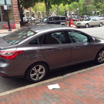 Budget Rent A Car - This 2014 Ford Focus was our rental car. Had great gas mileage! Thanks, Ahmed! - Car Rental Near Me - Portland, Maine Budget Rent A Car - This 2014 Ford Focus was our rental car. Had great gas mileage! Thanks, Ahmed! - Car Rental Near Me - Portland, Maine