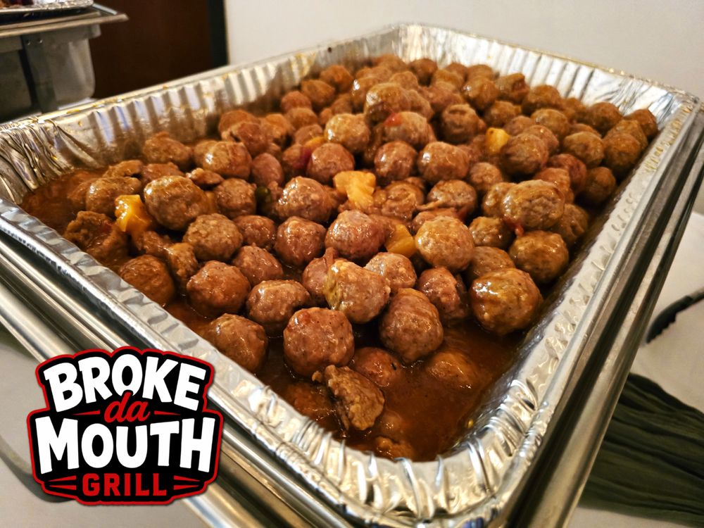 Broke Da Mouth Grill Logo
