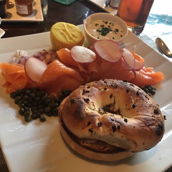 The Blvd - Salmon plate - New American Near Me - Beverly Hills, California