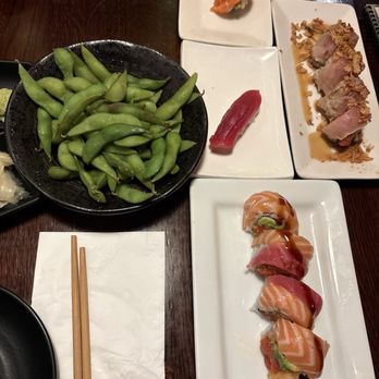 EAT'S SUSHI - RAINBOW ROLL - Sushi Bars Near Me - Costa Mesa, California EAT'S SUSHI - RAINBOW ROLL - Sushi Bars Near Me - Costa Mesa, California