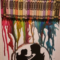 Miss Anita's Crafts - Oh man I hope they don't get burned by the hot crayons!