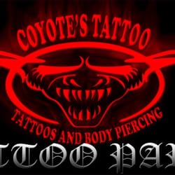 Coyote's Tattoo - Tattoo Party Friday April 8th at 5 om to 11:00 pm