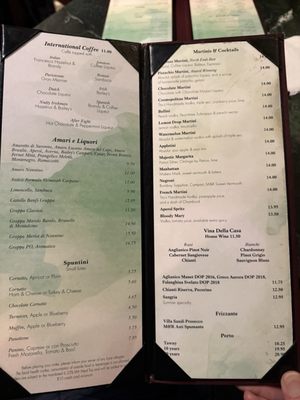 Menu photo 1 Caffe Paradiso Boston, MA Menu photo 1 Caffe Paradiso Boston, MA