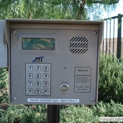 Menifee Ranch Self Storage - Computerized Entry Keypad