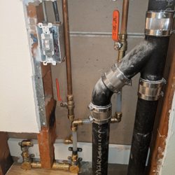 O & J Services - Installed new shower valves and shut off valves