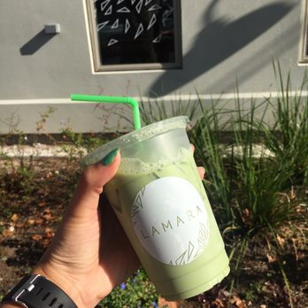 Lamara Coffee & Kitchen - Iced matcha latte - Vegetarian Near Me - New Orleans, Louisiana