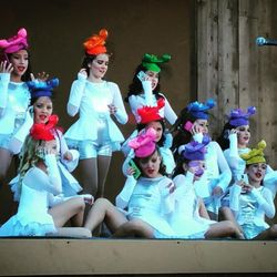 And All That Jazz! - Jr. Jazz Team performing "Telephone" on the Calico Stage at Knott's Berry Farm