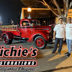 Richie's Auto Upholstery - My Handsome Son and me together @ The Annual Glendora Classic Car Flashback Carshow 2023.
