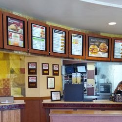 Clean counter area.