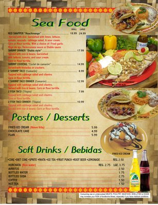 Menu photo 1 Fajitas Mexican Restaurant - Mokena Mokena, IL Menu photo 1 Fajitas Mexican Restaurant - Mokena Mokena, IL