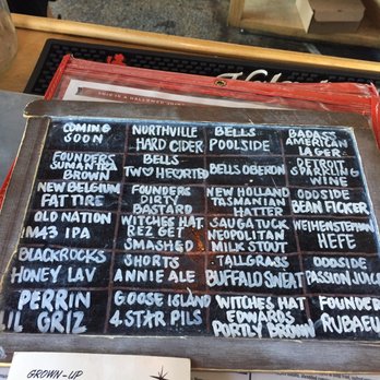 Vinsetta Garage - Draft list - American Near Me - Berkley, Michigan