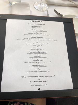 Menu photo 6 Le Saint-Amour Old Quebec, QC Menu photo 6 Le Saint-Amour Old Quebec, QC