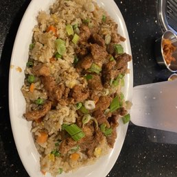 Chicken fried rice Chicken fried rice