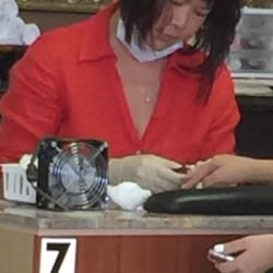 V Nails - Do not go to this lady! She is rude and does not know how to do nails!