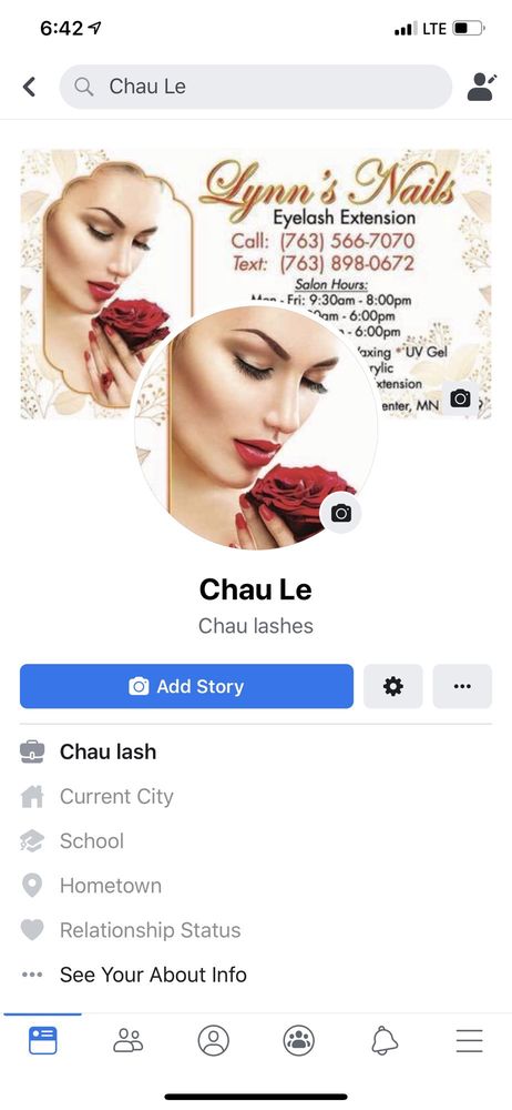 Chau Lashes Logo
