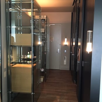 Andaz 5th Avenue - Hallway with clear glass closets - Hotels Near Me - New York, New York Andaz 5th Avenue - Hallway with clear glass closets - Hotels Near Me - New York, New York