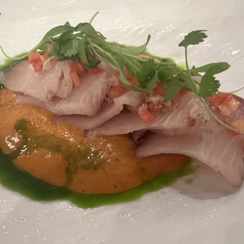 Thirty Eight - Hamachi crudo - Seafood Near Me - Urban Honolulu, Hawaii Thirty Eight - Hamachi crudo - Seafood Near Me - Urban Honolulu, Hawaii