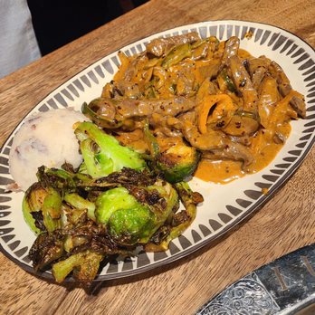Lumi Restaurant - Beef Stroganoff - Mediterranean Near Me - Minneapolis, Minnesota