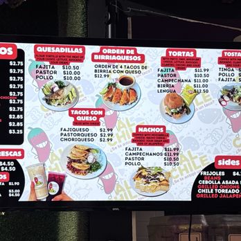 Al chile Taqueria - Menu - Tacos Near Me - Dallas, Texas Al chile Taqueria - Menu - Tacos Near Me - Dallas, Texas