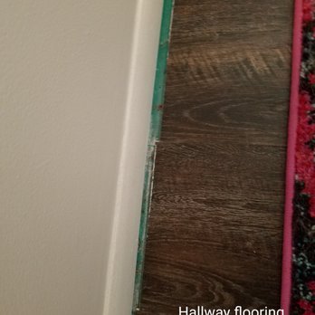 Archer Floor Coverings - Hallway flooring planks cut too short - Flooring Near Me - Springfield, Oregon