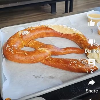 Cobblestones Pub and Biergarten - BAVARIAN PRETZEL - American Near Me - Forest Hills, New York Cobblestones Pub and Biergarten - BAVARIAN PRETZEL - American Near Me - Forest Hills, New York