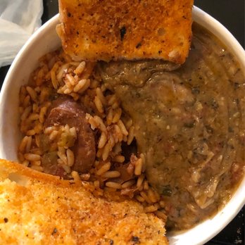 Yats Grandview - Jambalaya and Drunken Chicken (DF) with Extra bread - Cajun/Creole Near Me - Columbus, Ohio