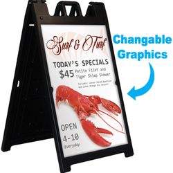 Florida Custom Merch - Custom Sandwich Boards