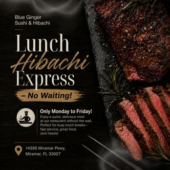 Blue Ginger Seafood Steakhouse - Seafood Near Me - Miramar, Florida Blue Ginger Seafood Steakhouse - Seafood Near Me - Miramar, Florida