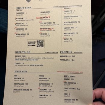 Lazarus Brewing - Menu - Breweries Near Me - Austin, Texas